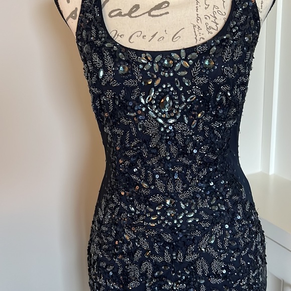 Beaded Cocktail Dress - Picture 2 of 6